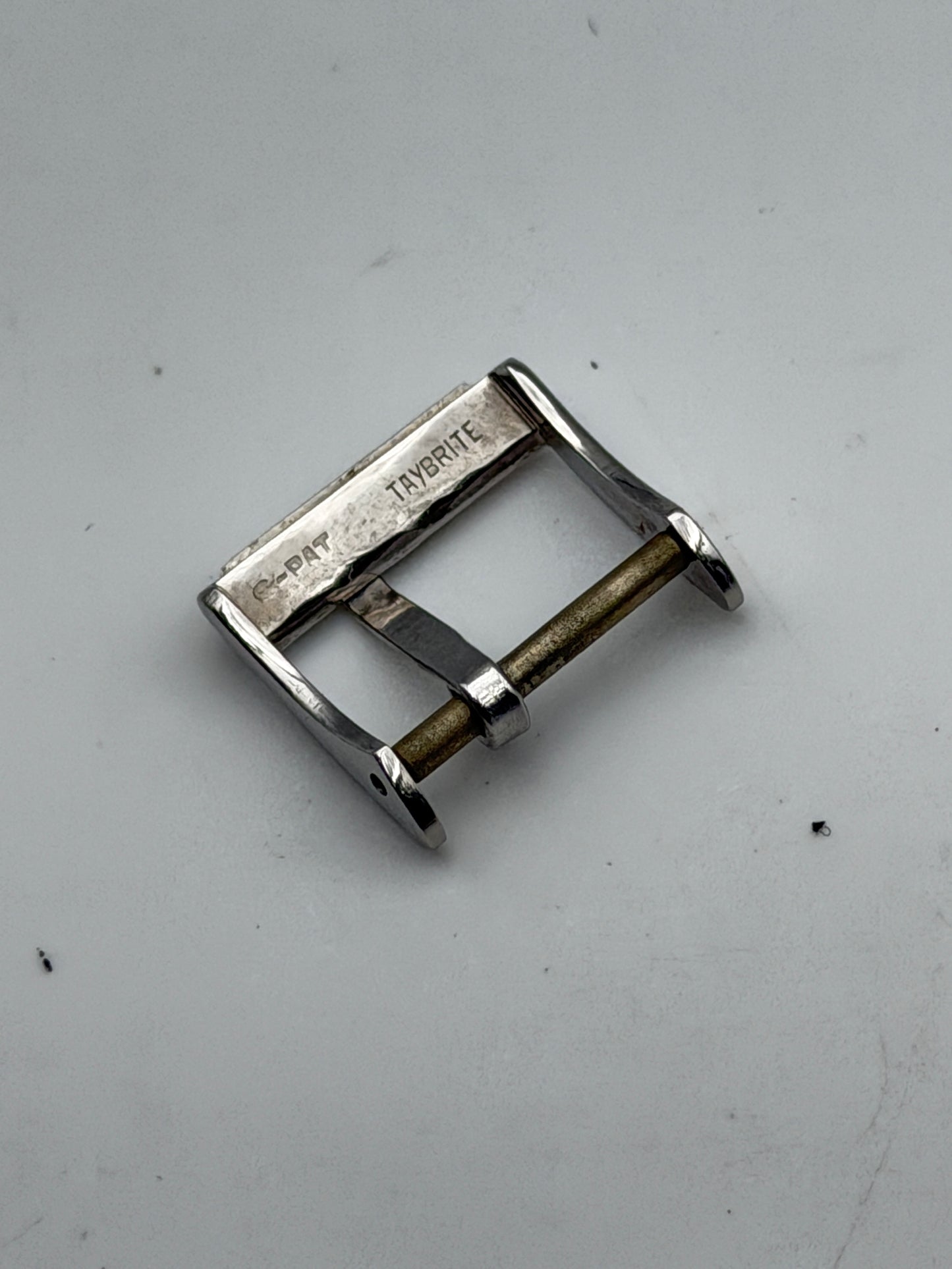 longines old 16mm fibbia buckle rare