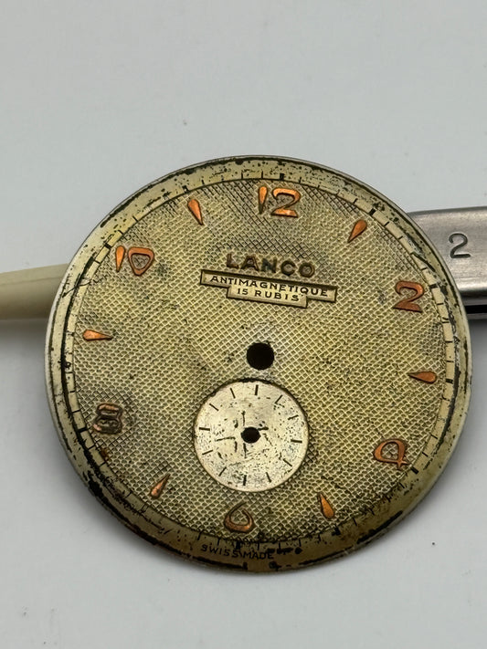 Lanco 33.5mm dial quadrante