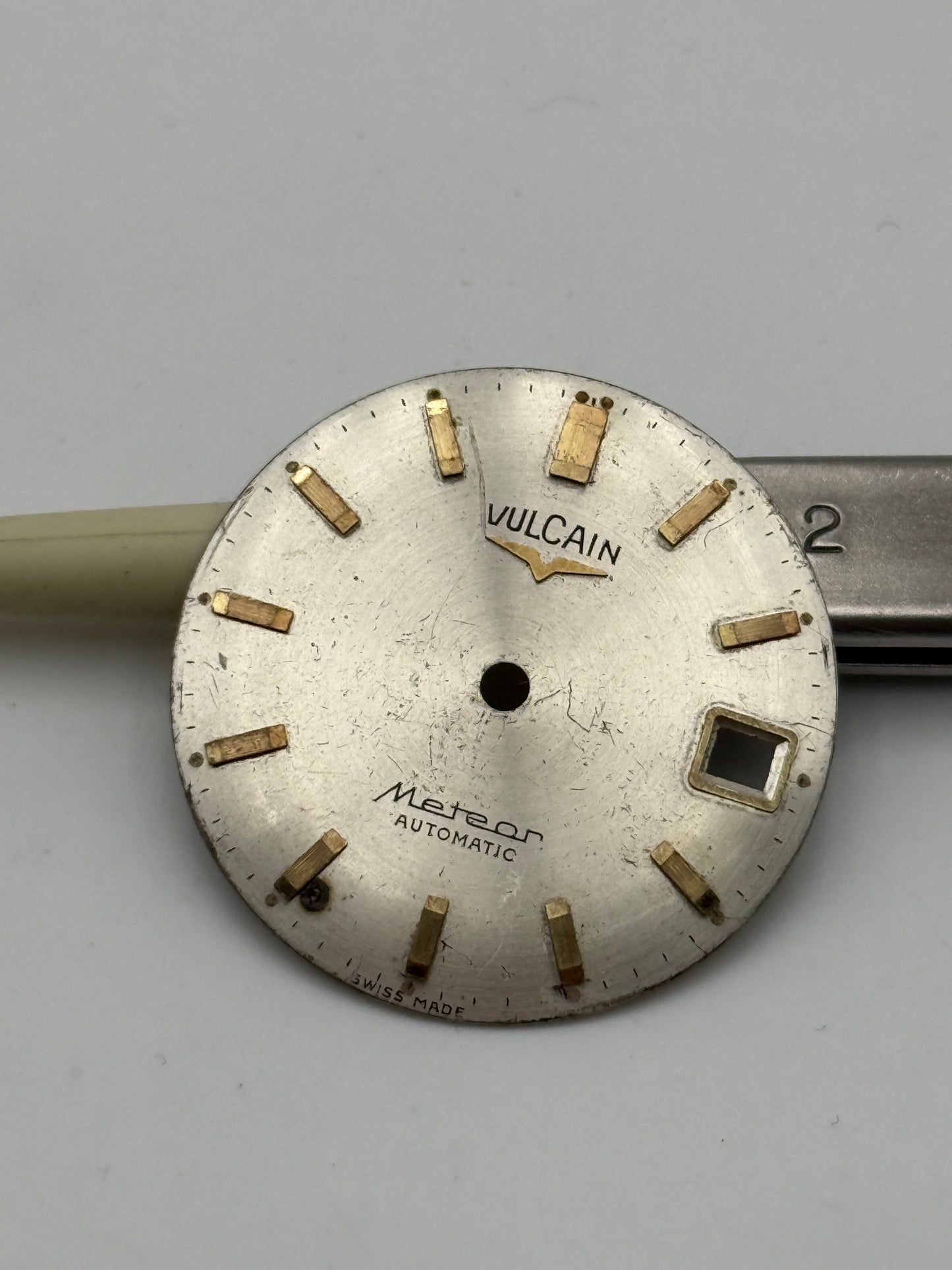 Vulcain meteor automatic 37mm dial quadrante