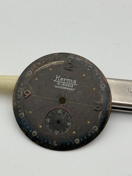 herma military 27,7mm dial quadrante
