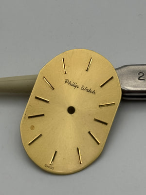 Philip Watch tonneau 21,6x32mm dial quadrante