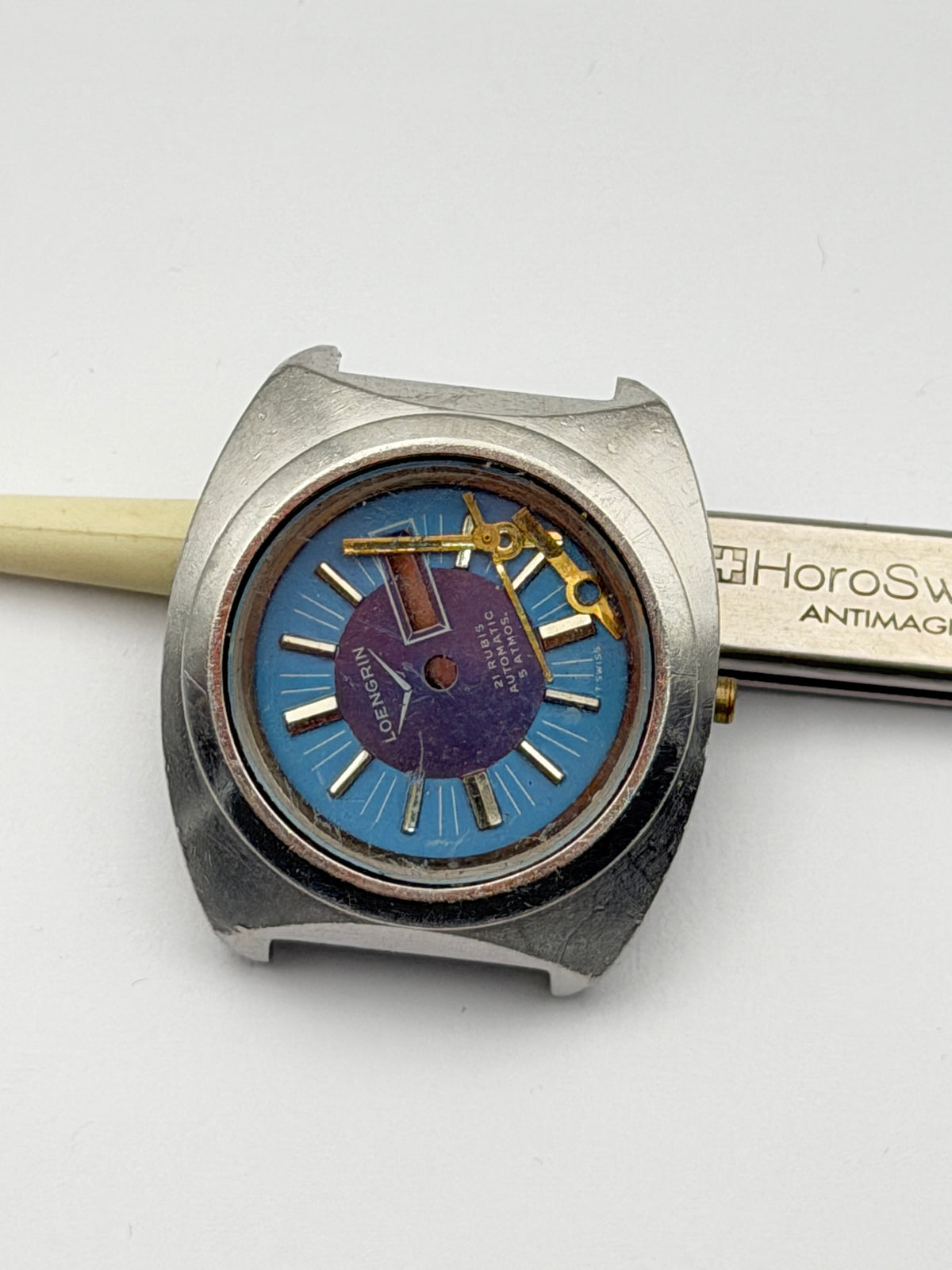 loengrin cassa case diver automatic 31mm