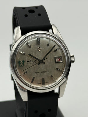 rado green horse 343-942 345-602 36mm steel vintage