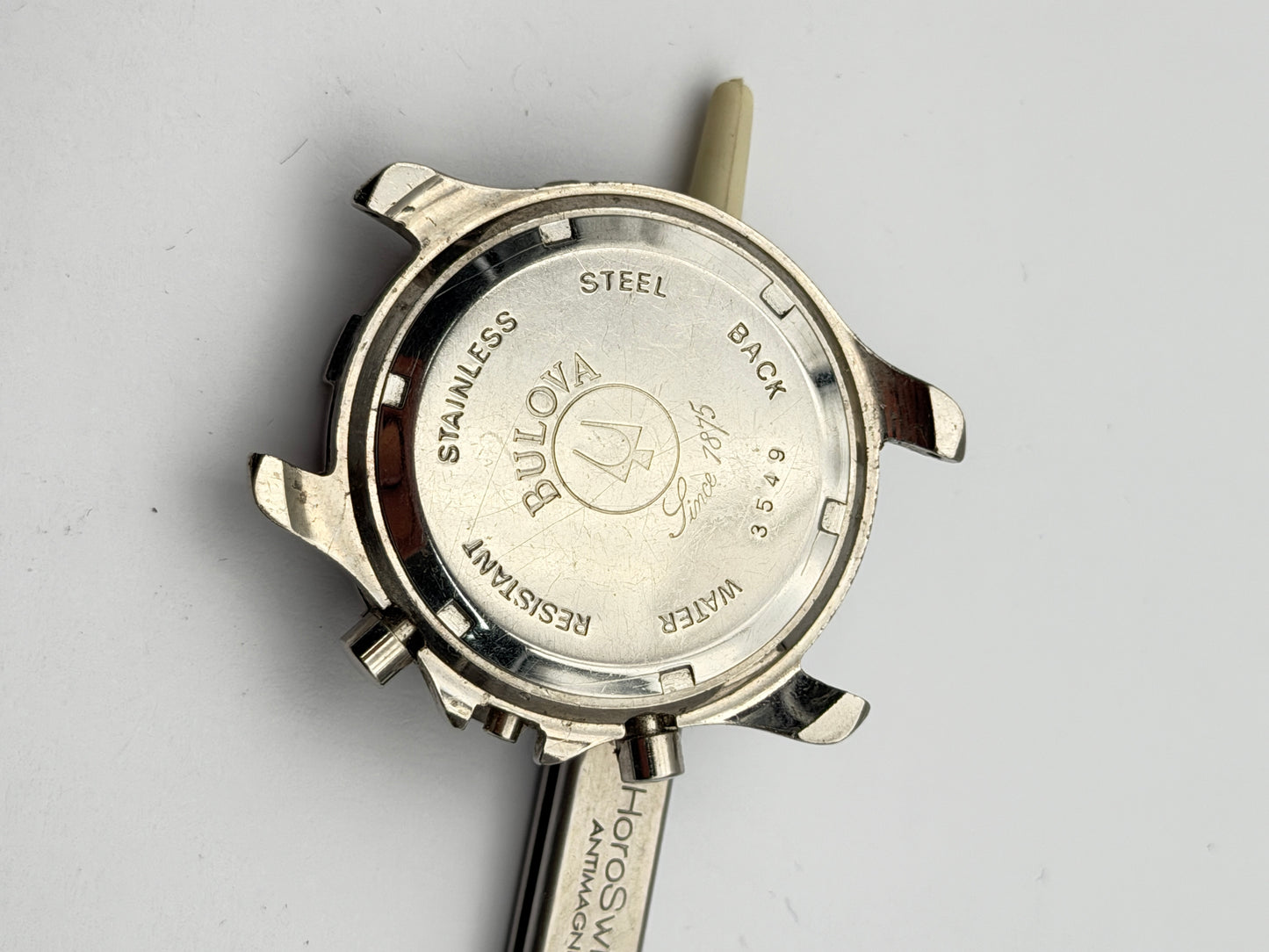 bulova chrono 40mm cassa case