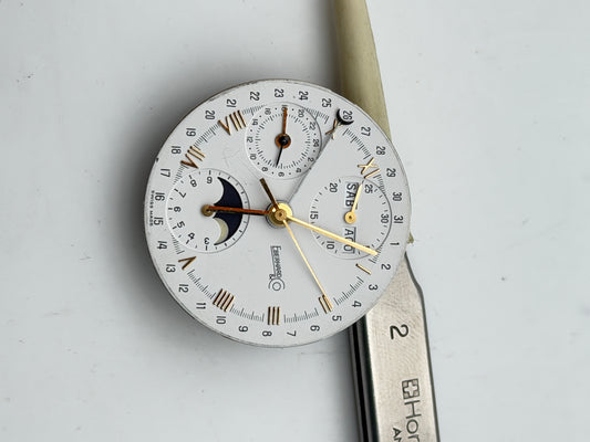 eberhard 7761 valjoux chronograph movement movimento