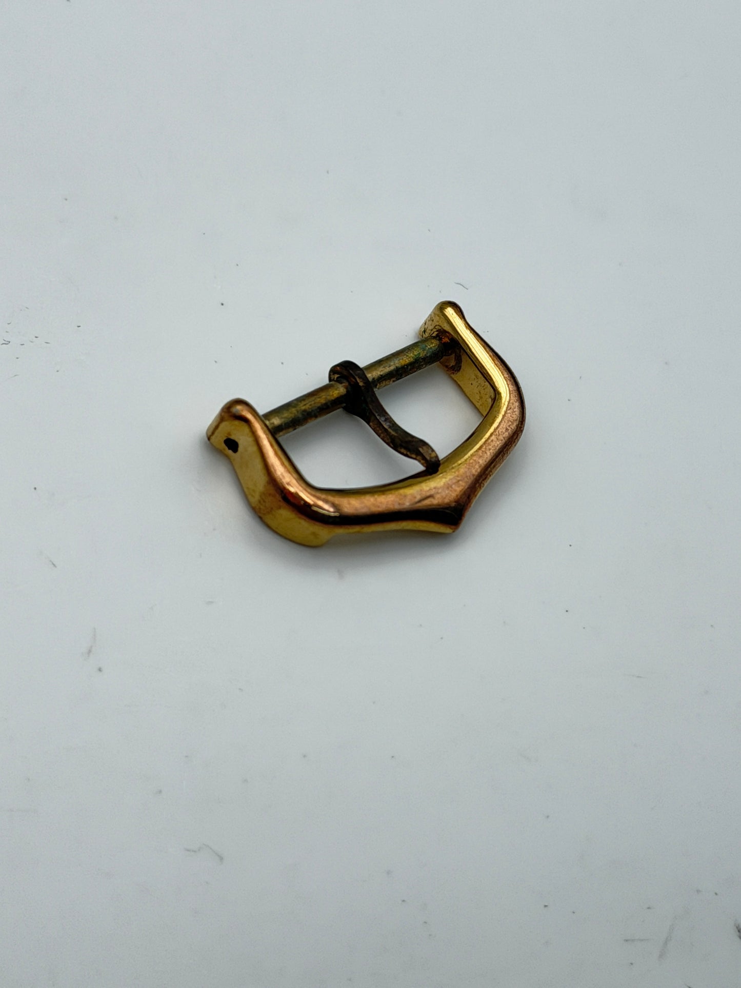 cartier vermeil 16mm tank fibbia buckle
