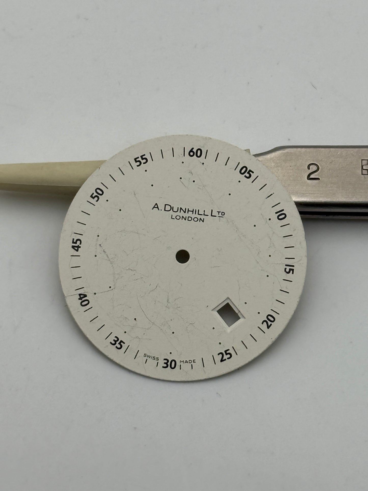 a.dunhill ltd london 30.5mm dial quadrante