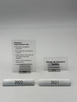 iwc display espsoitore exhibitor swiss made