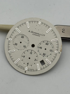 a.dunhill ltd london chrono 33.4mm dial quadrante chronograph