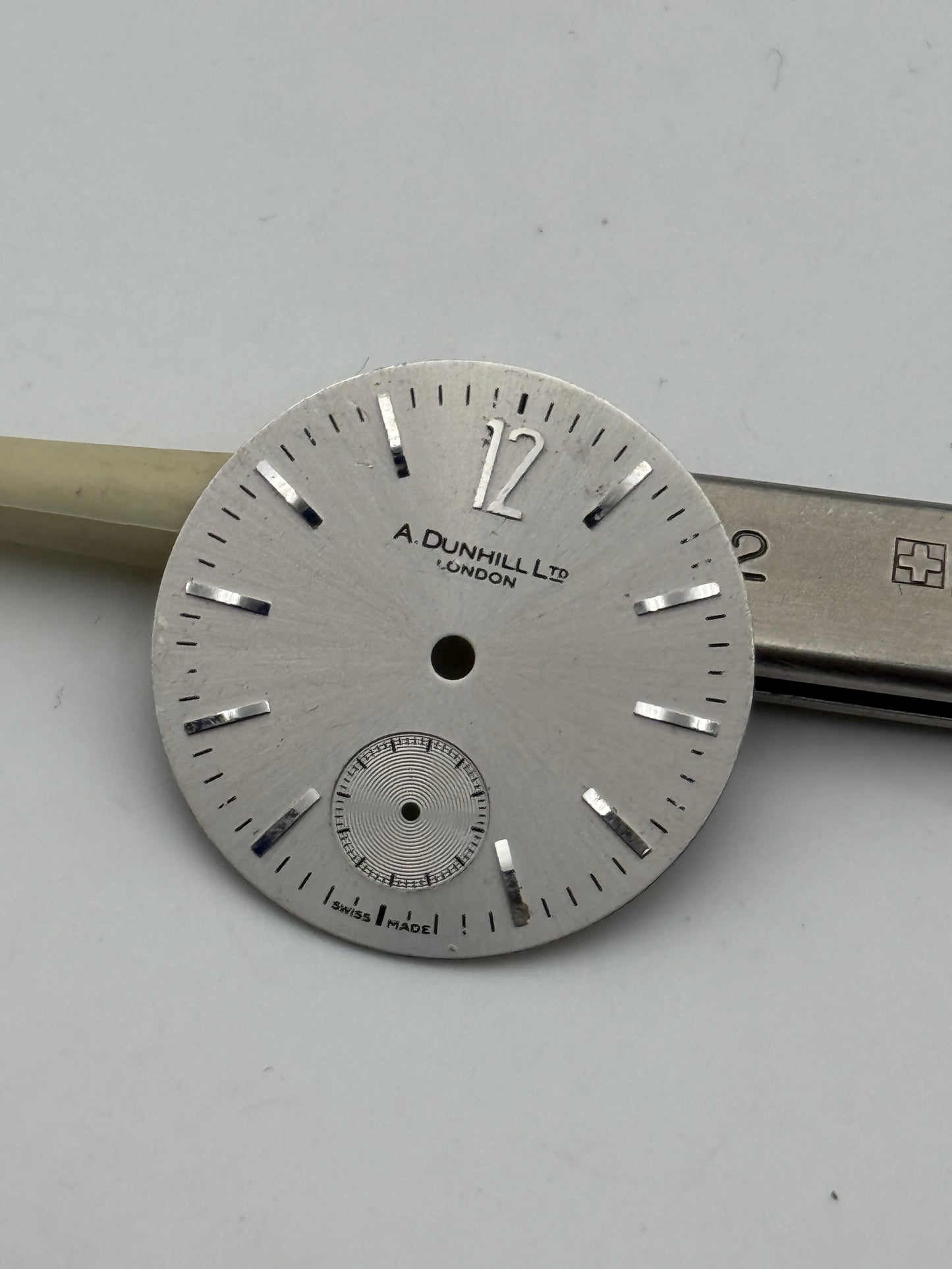 a.dunhill ltd London 24.5mm dial quadrante