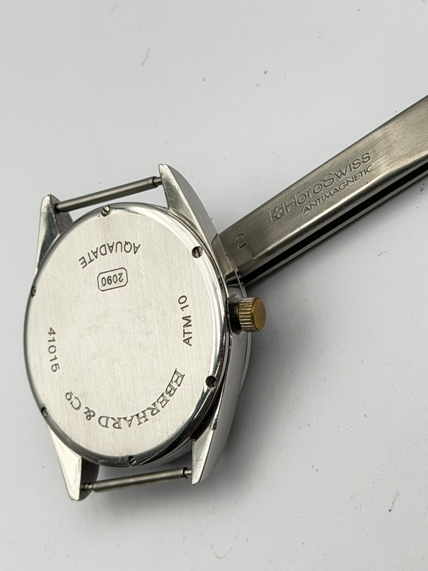 eberhard aquadate automatic 39mm 2090