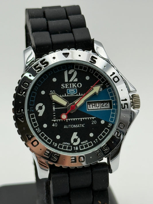 seiko 5 automatic 6309-5820 vintage 39.5mm