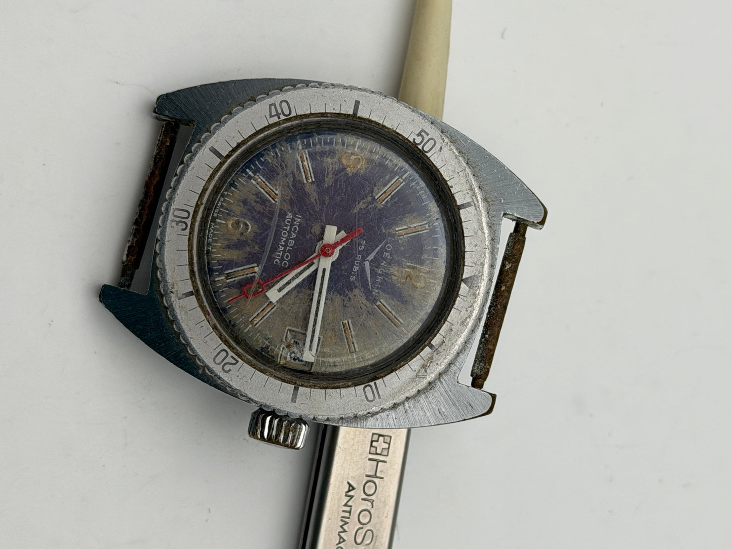 loengrin diver 34mm automatic vintage