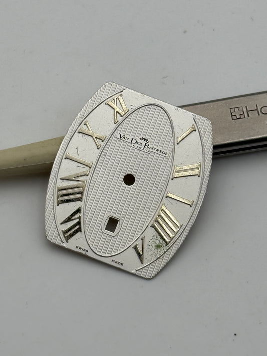 van der bauwede automatic 24mm dial quadrante