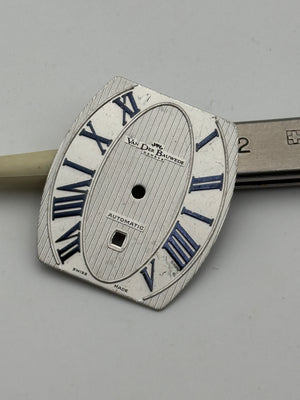 van der bauwede automatic 24x27mm dial quadrante
