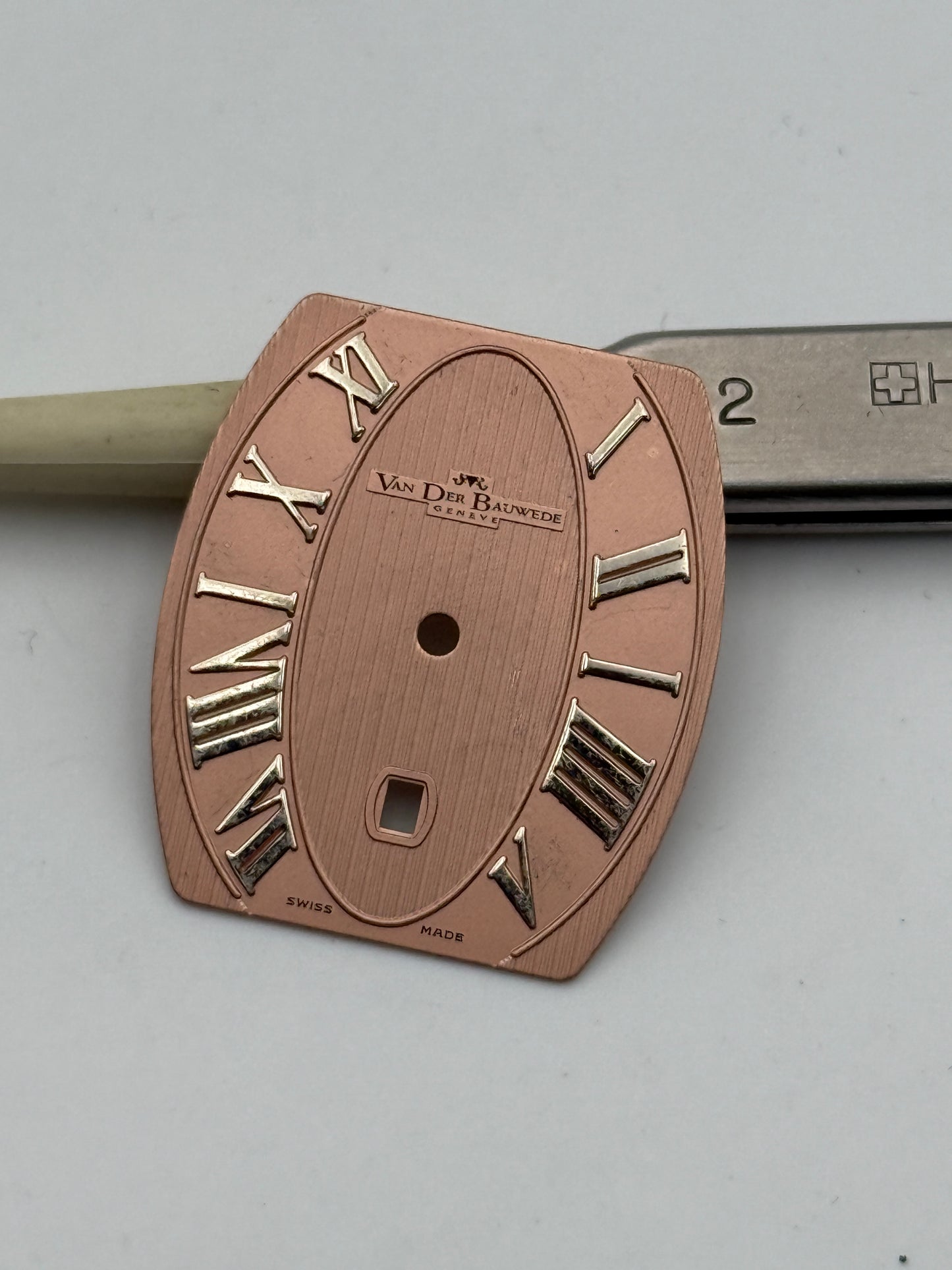 van der bauwede 24mm dial quadrante