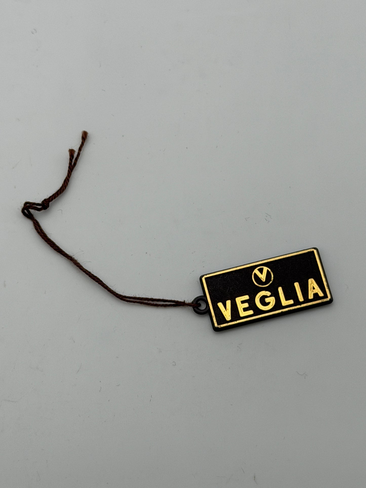 tag veglia cartellino vintage