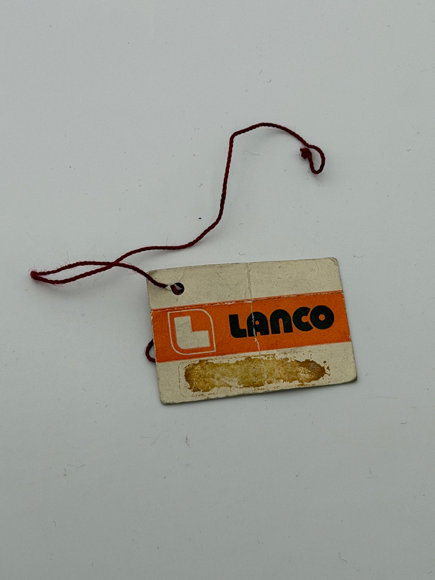 tag lanco cartellino vintage