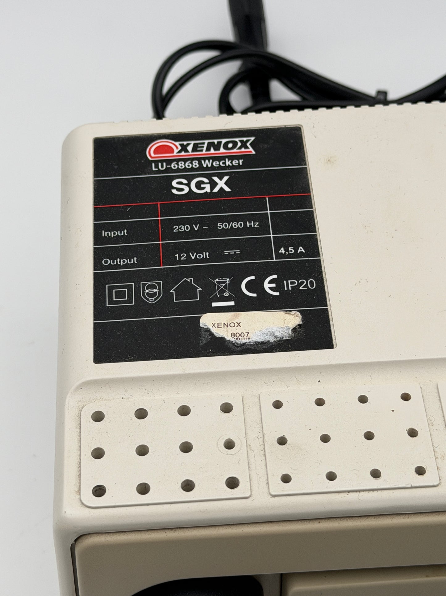 xenox sgx lu-6868 wecker kit drill two drill watchmaker