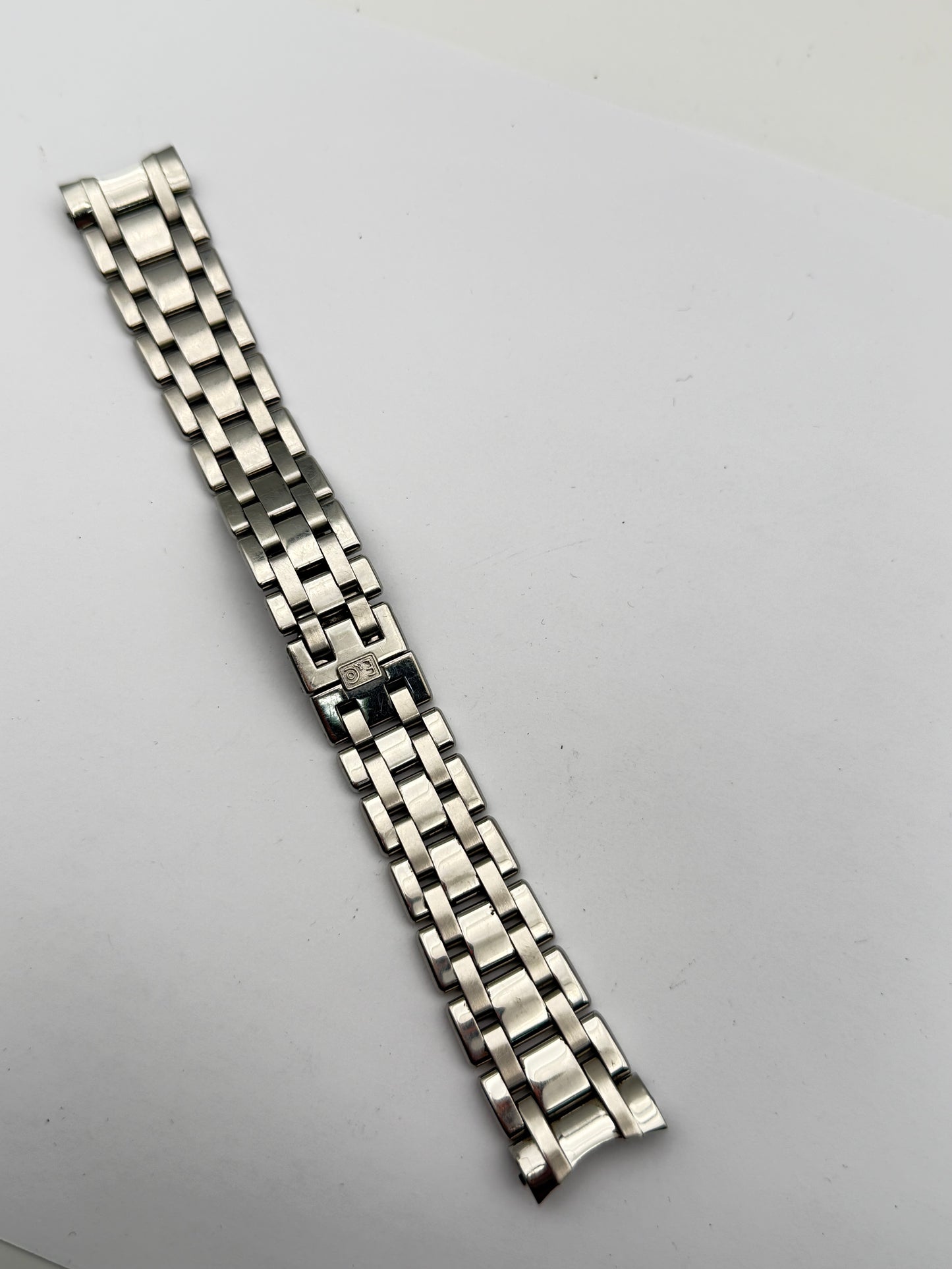 eberhard aquadate 21mm bracciale bracelet steel strap