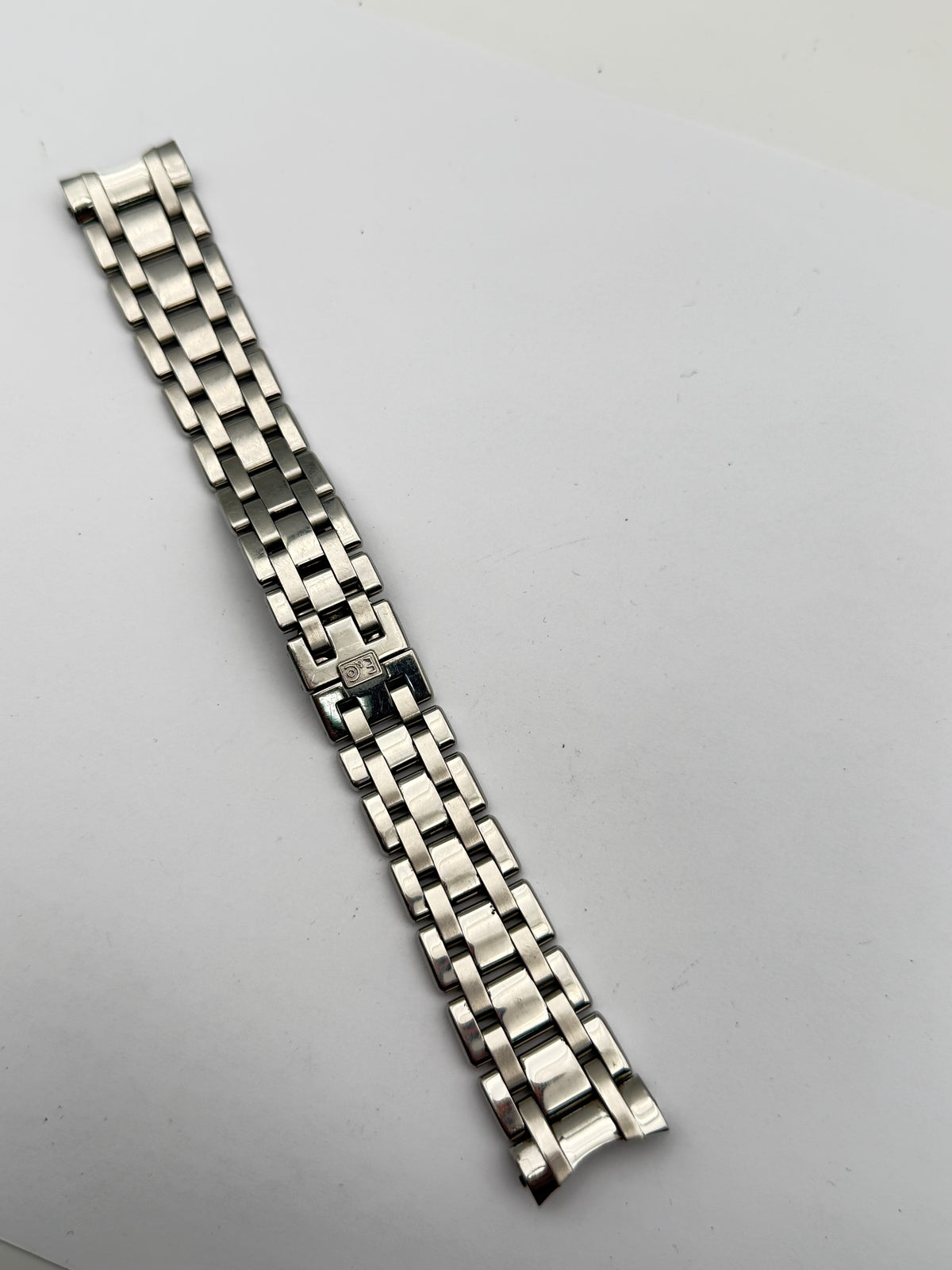 eberhard aquadate 21mm bracciale bracelet steel strap