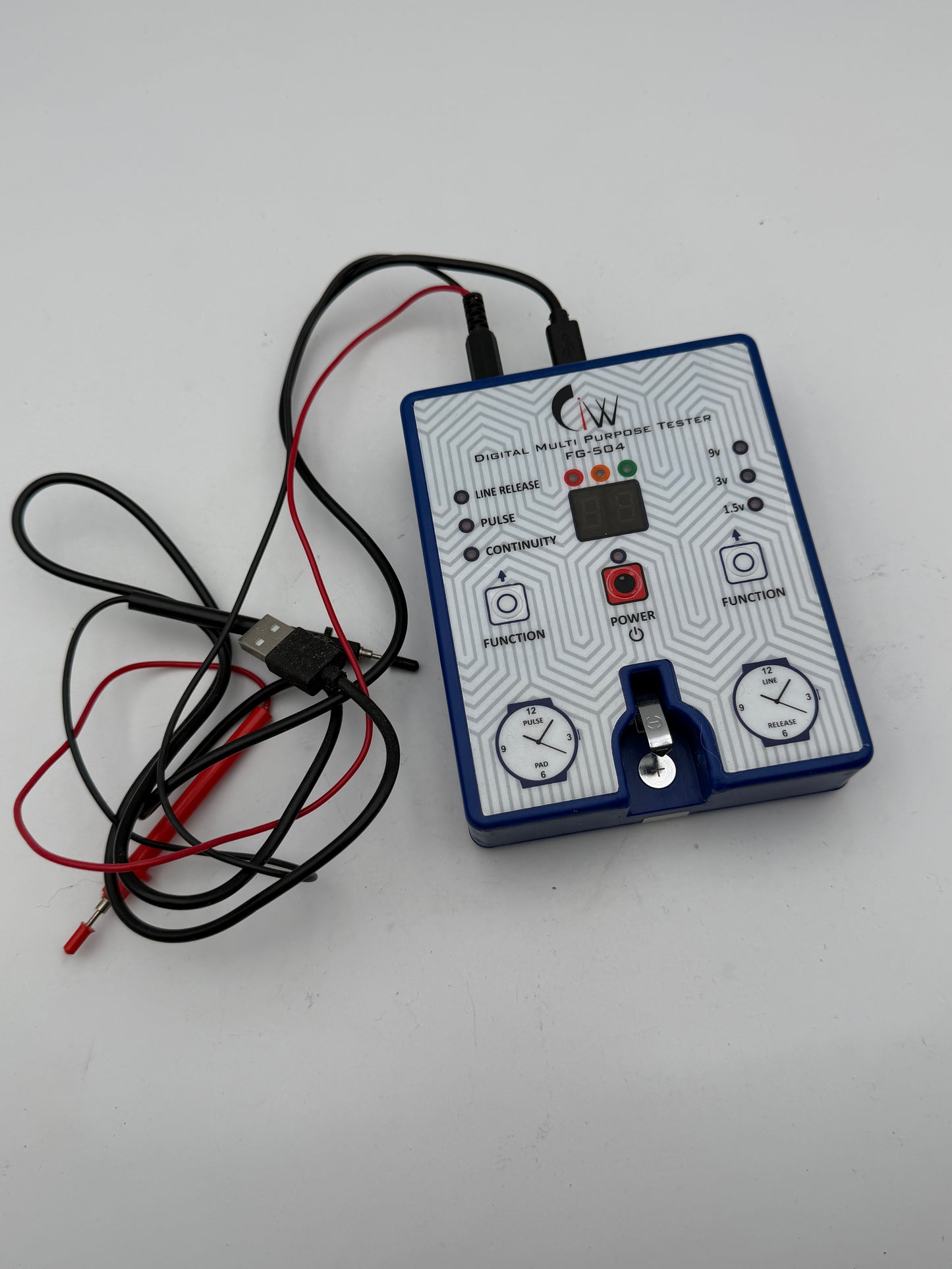digital multi purpose tester watch quartz fg-504