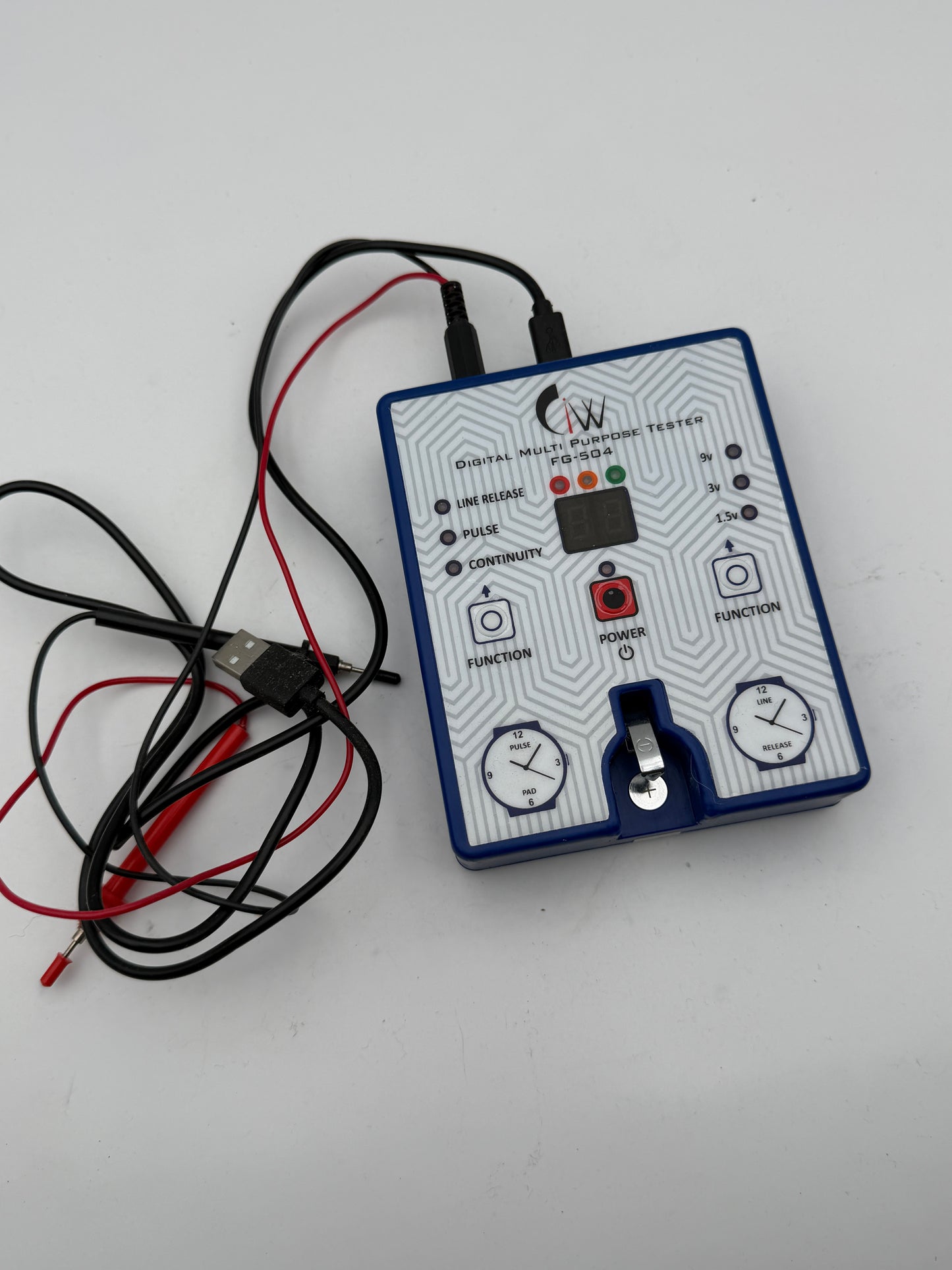 digital multi purpose tester watch quartz fg-504