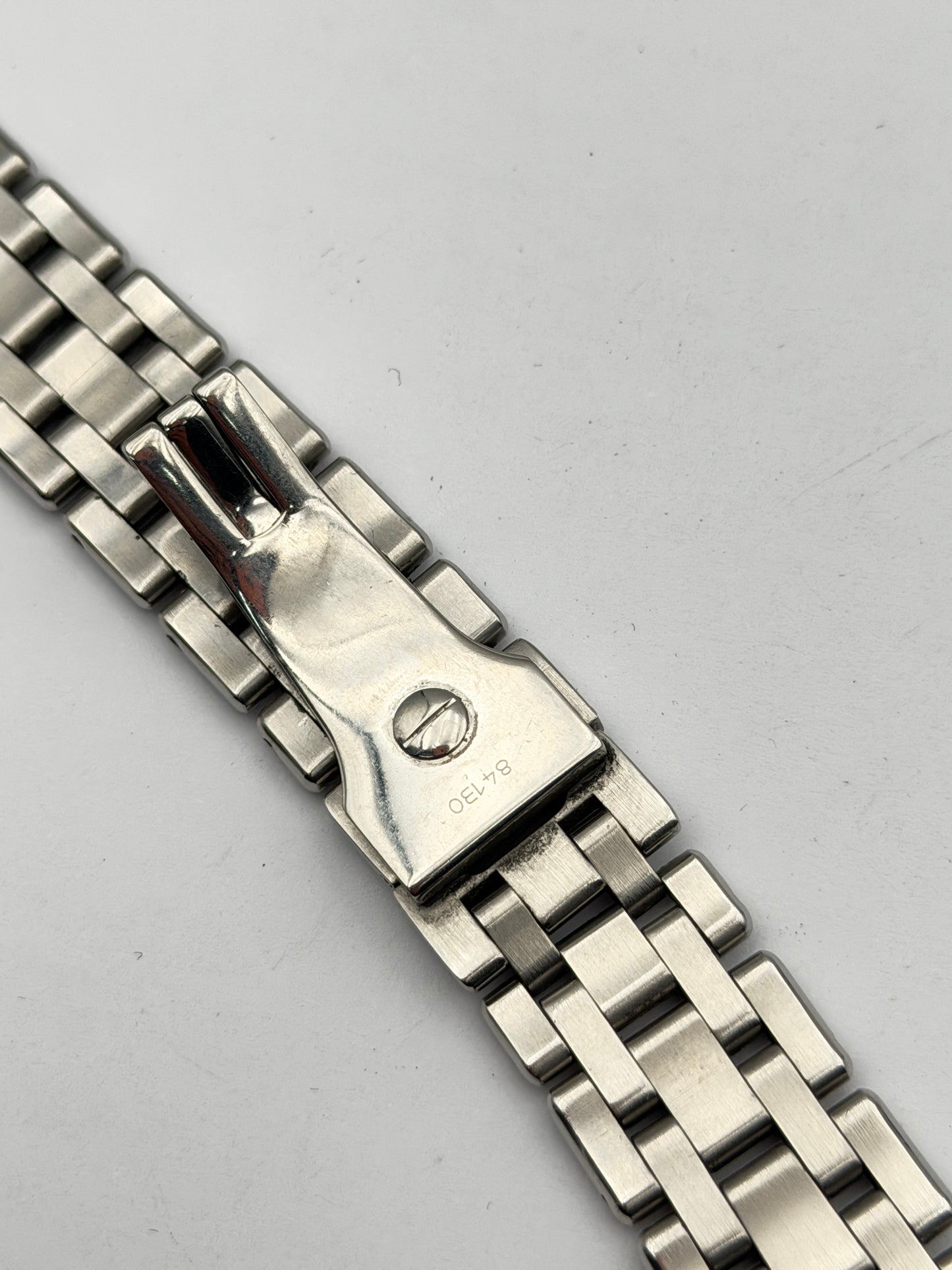 eberhard aquadate 21mm bracciale bracelet steel strap