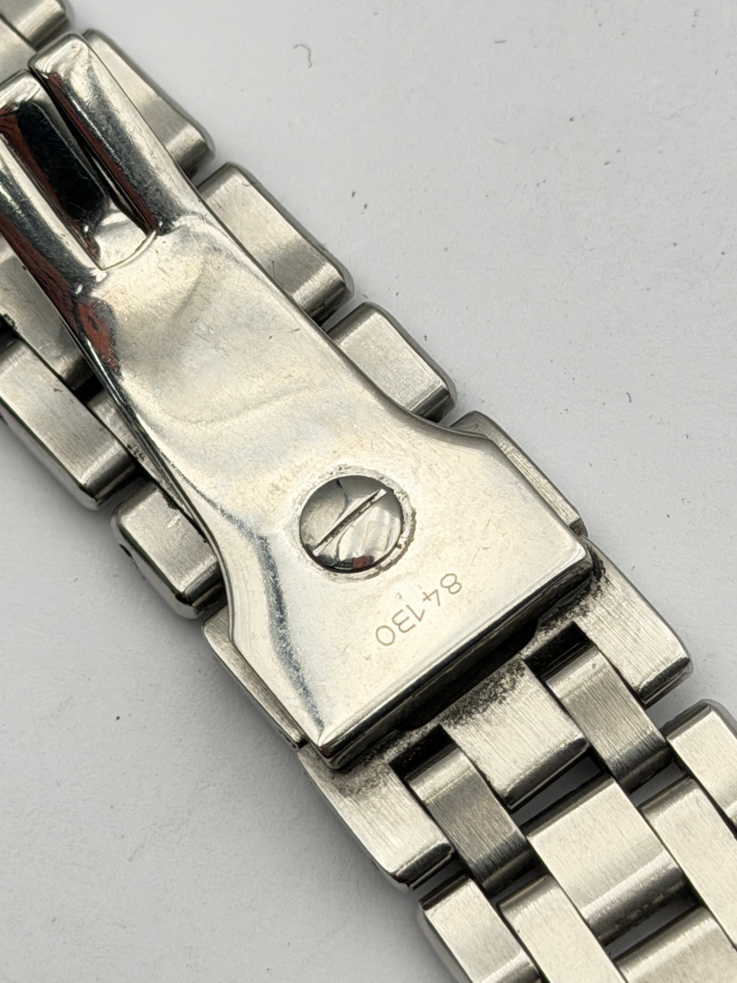 eberhard aquadate 21mm bracciale bracelet steel strap
