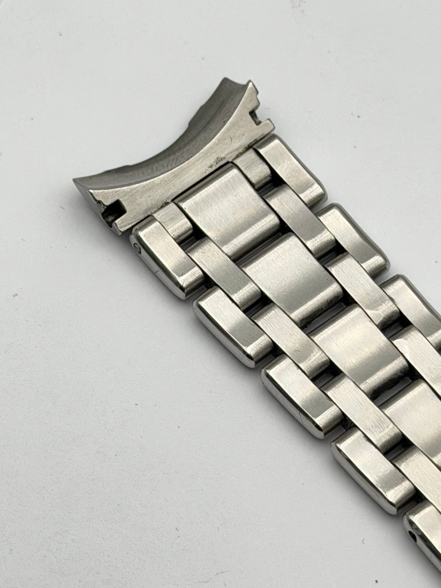 eberhard aquadate 21mm bracciale bracelet steel strap