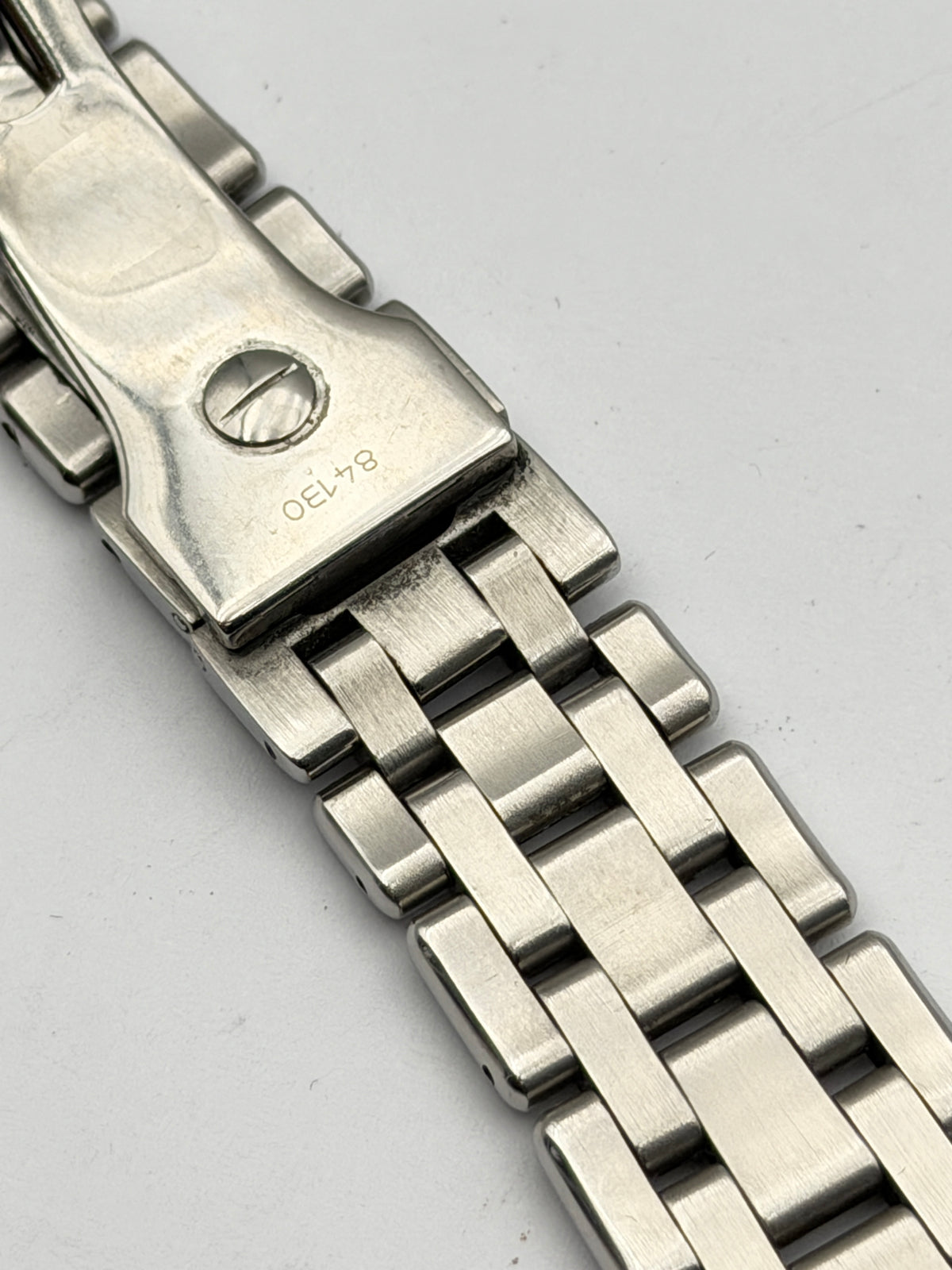 eberhard aquadate 21mm bracciale bracelet steel strap