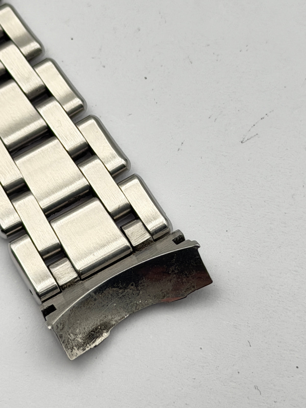 eberhard aquadate 21mm bracciale bracelet steel strap