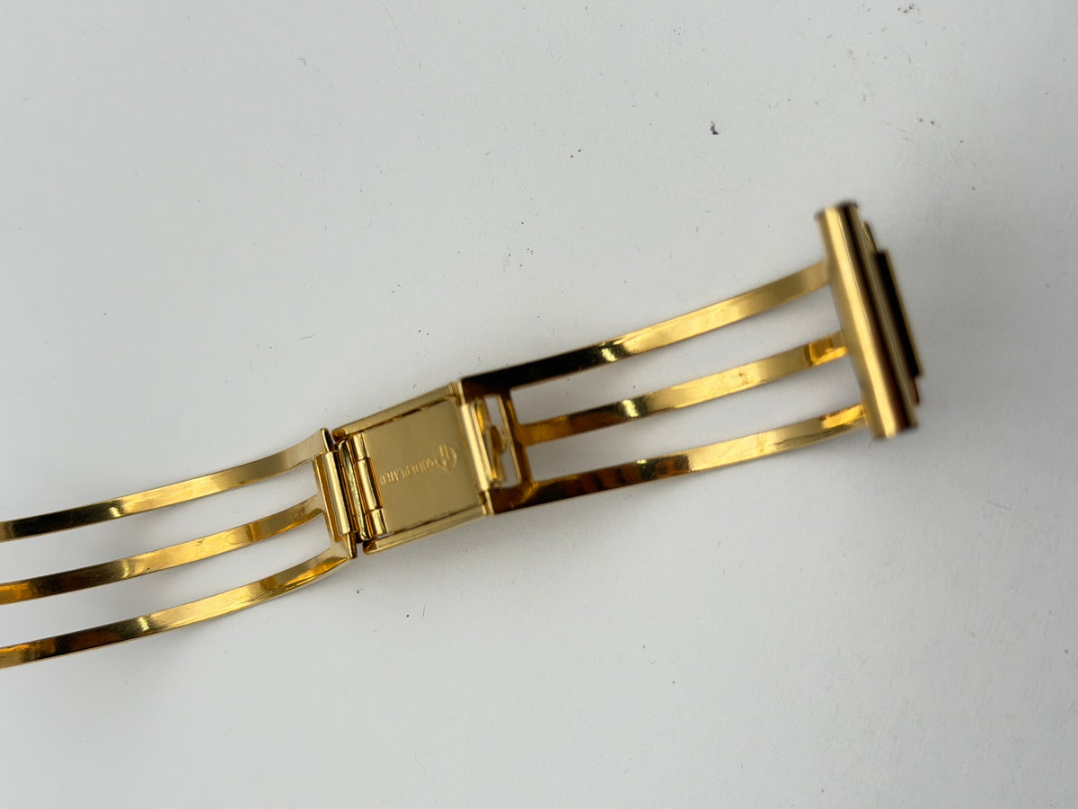 bracelet bracciale vintage steel ragno 19mm gold palted