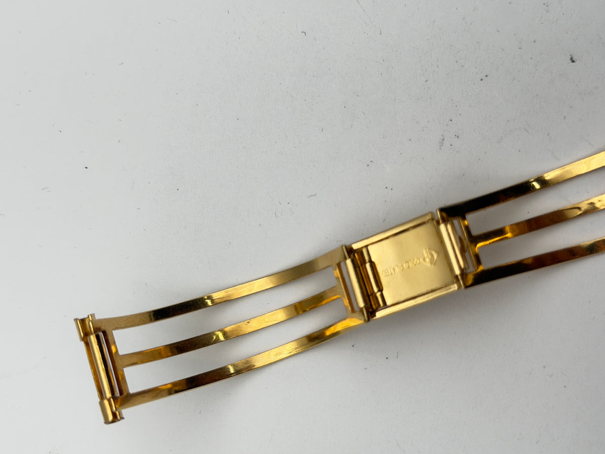 bracelet bracciale vintage steel ragno 19mm gold palted