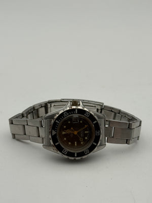 diver vintage sub 20 atm mrp case brevet swiss 31mm
