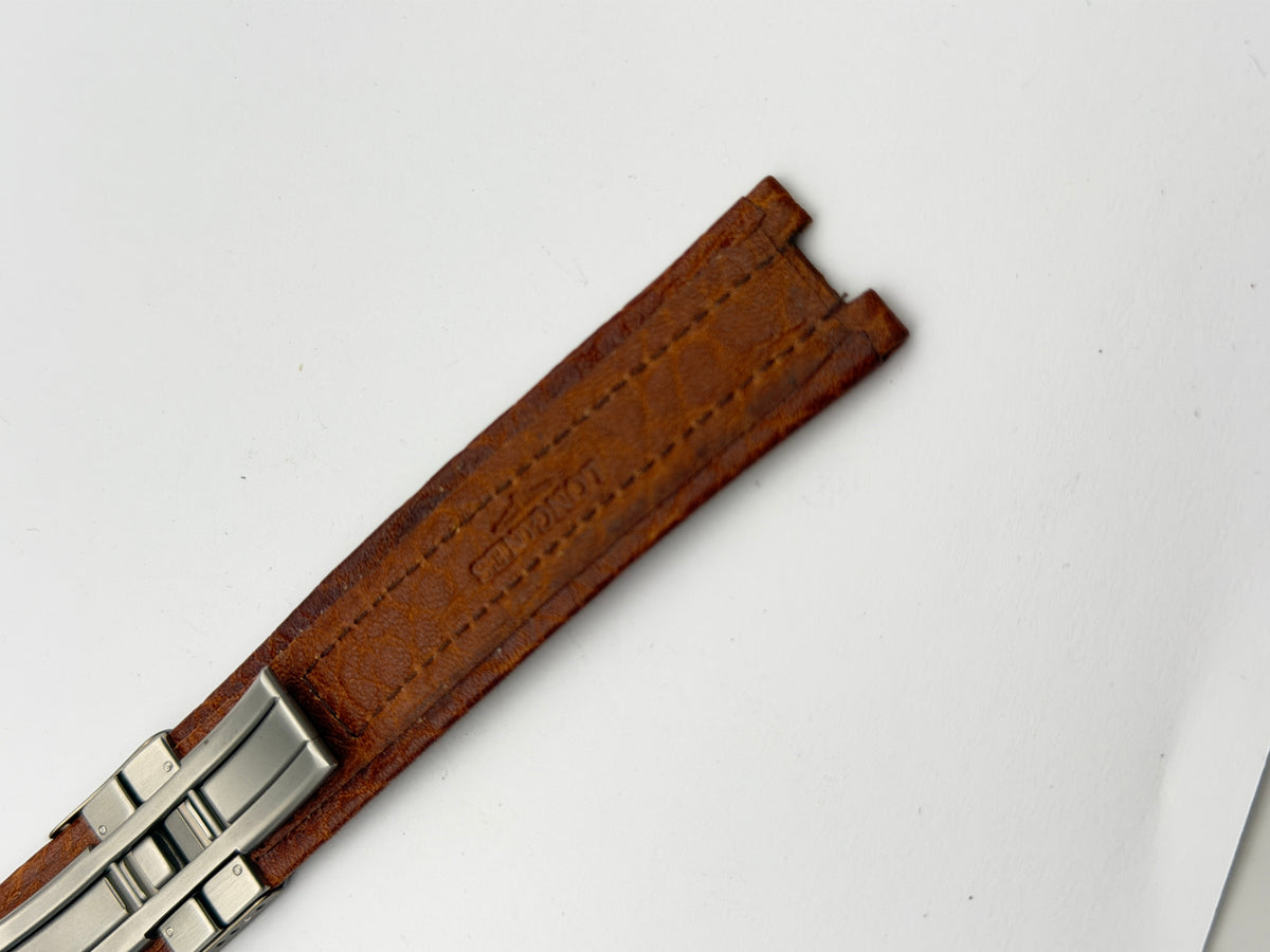 longines 19-8mm cinturino strap rare