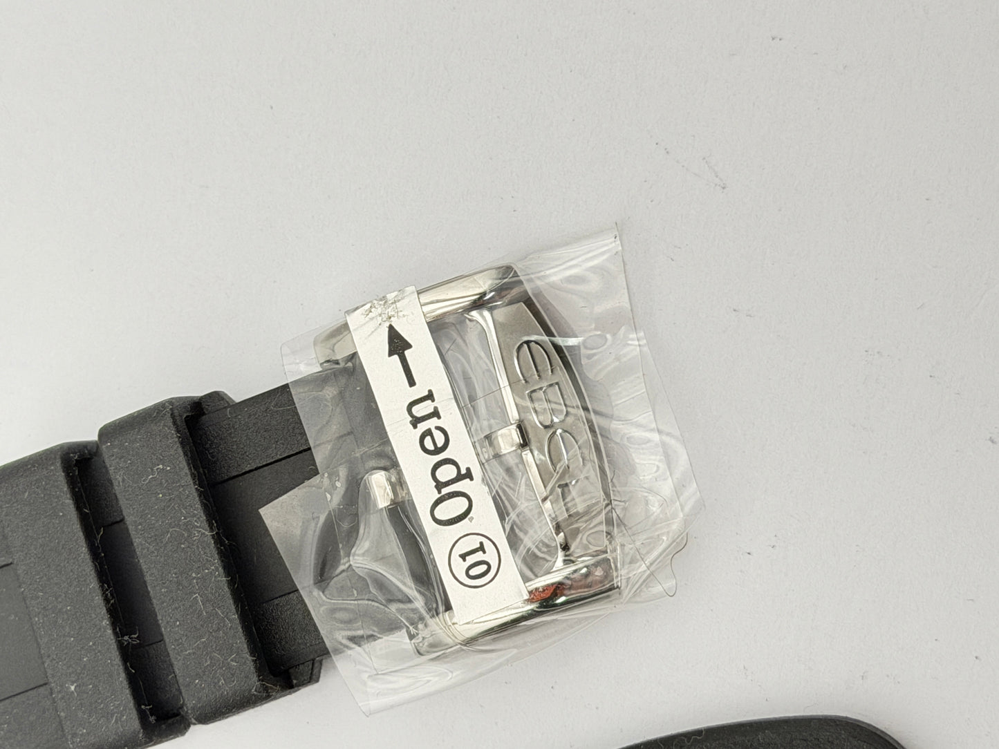 ebel 20mm eb-04-1-14-2015-1054-10-3-1 1216458 cinturino strap rubber new NOS