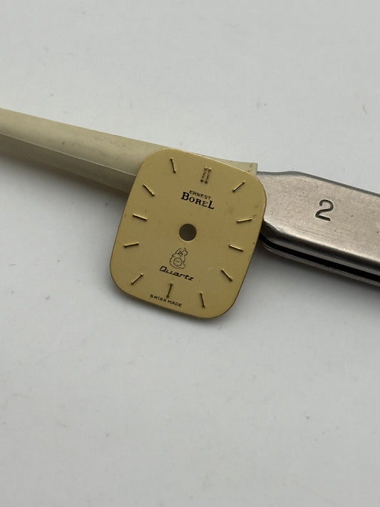ernest borel quartz 13.8mm dial quadrante
