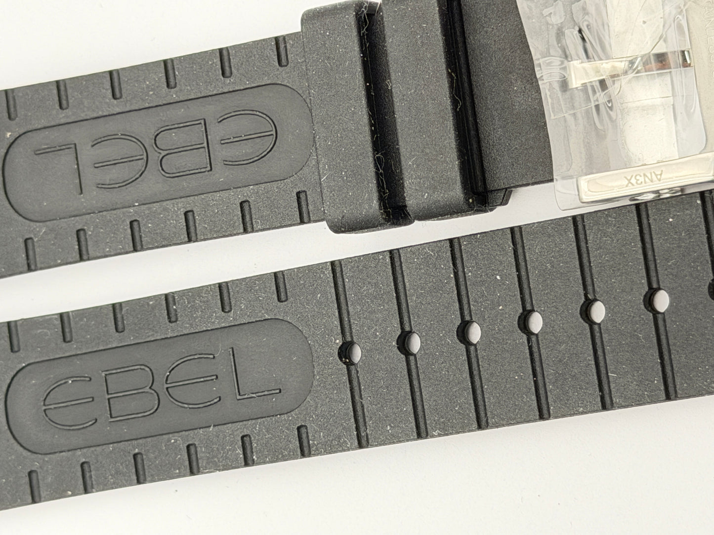 ebel 20mm eb-04-1-14-2015-1054-10-3-1 1216458 cinturino strap rubber new NOS