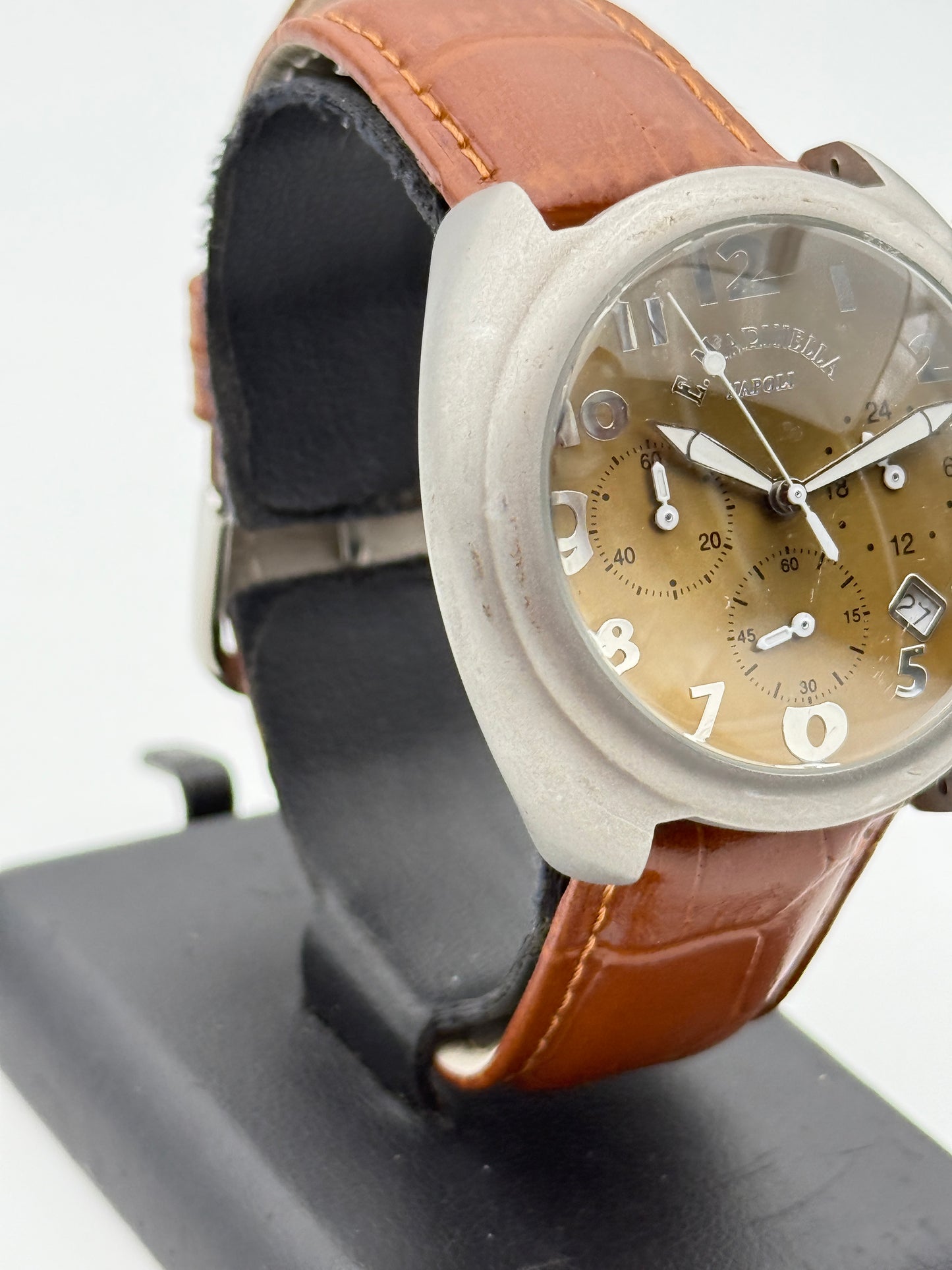 E.marinella Napoli Posillipo chrono a7072 43mm chronograph watch