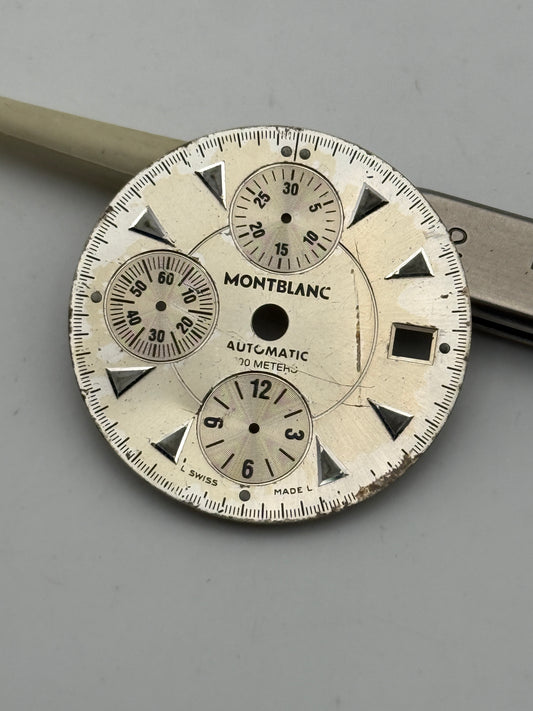 montblanc automatic 7750 30mm dial quadrante