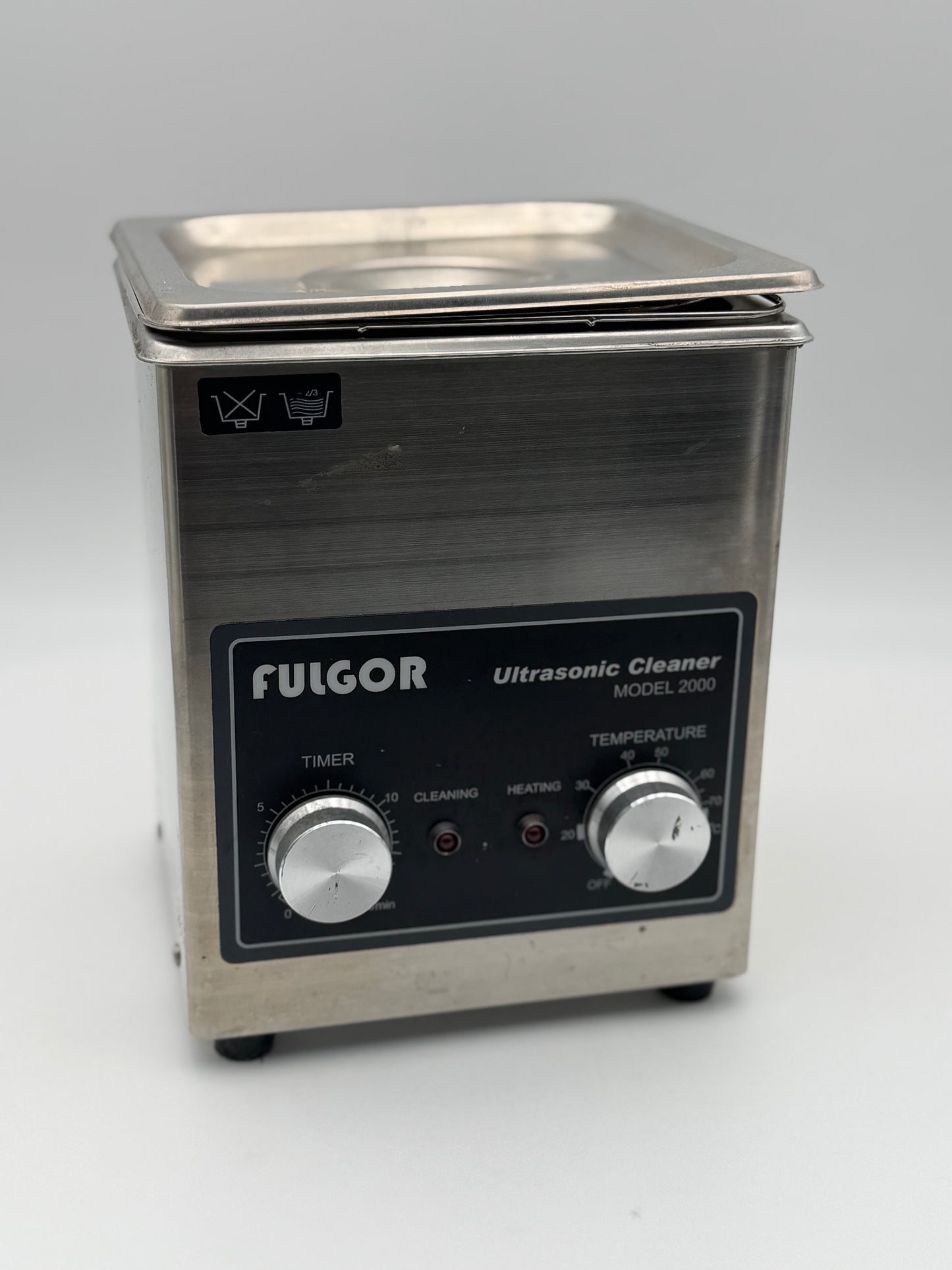 fulgor ultrasonic cleaner model 2000 watchamker