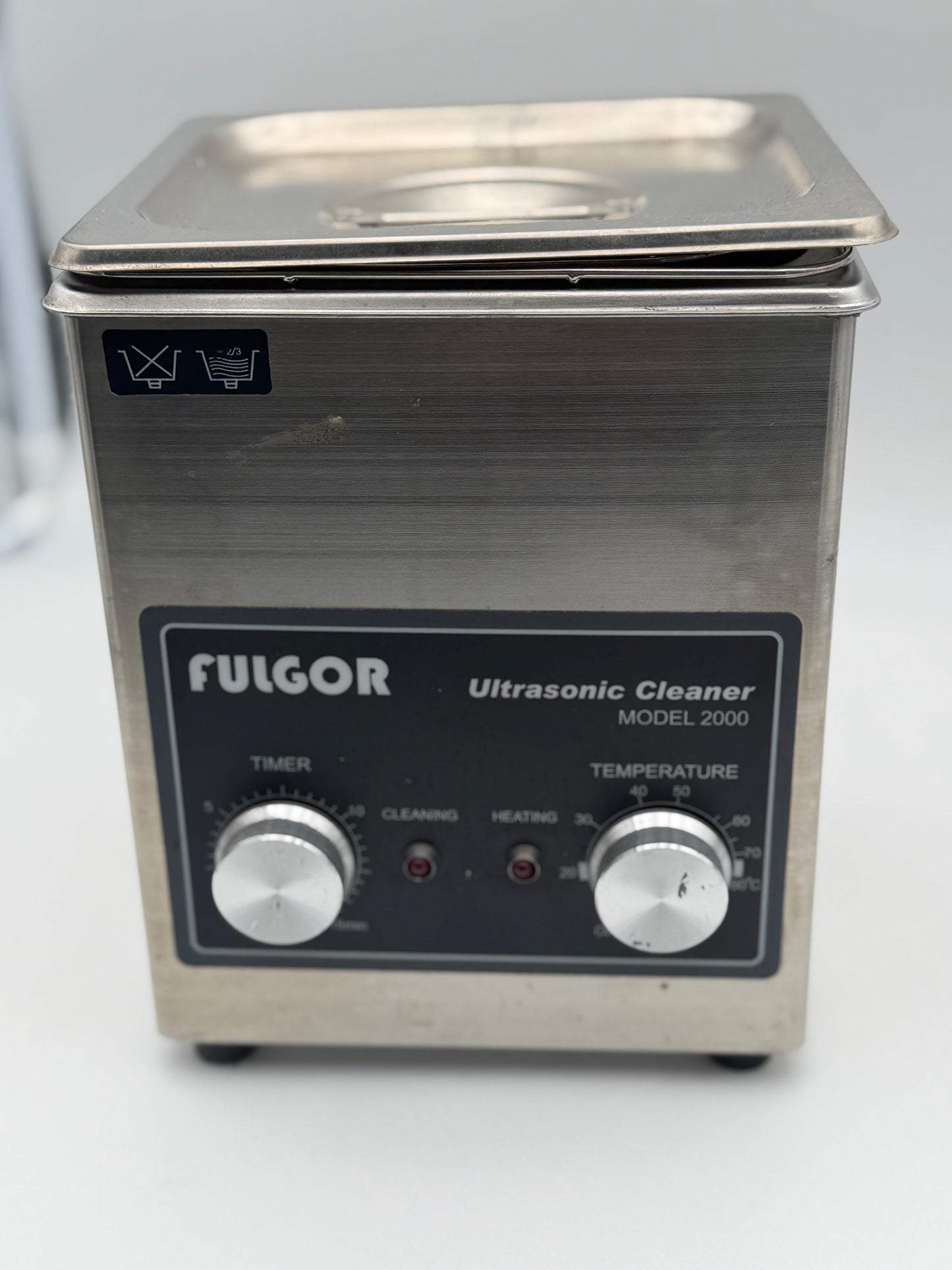 fulgor ultrasonic cleaner model 2000 watchamker