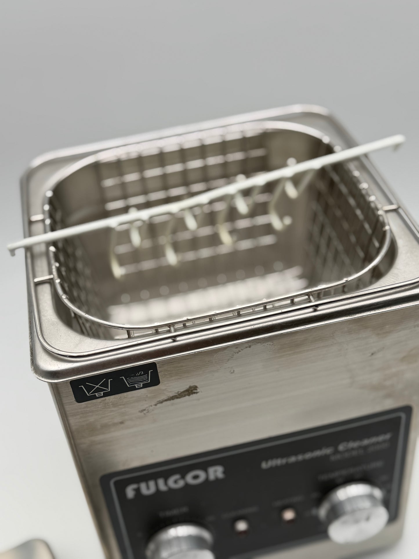 fulgor ultrasonic cleaner model 2000 watchamker