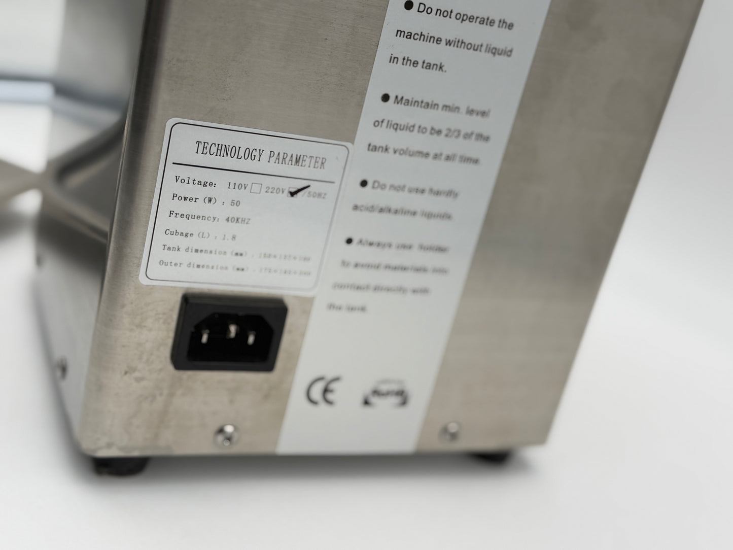 fulgor ultrasonic cleaner model 2000 watchamker