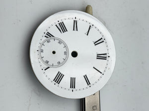 pocket watch dial quadrante porcelain 41.5mm