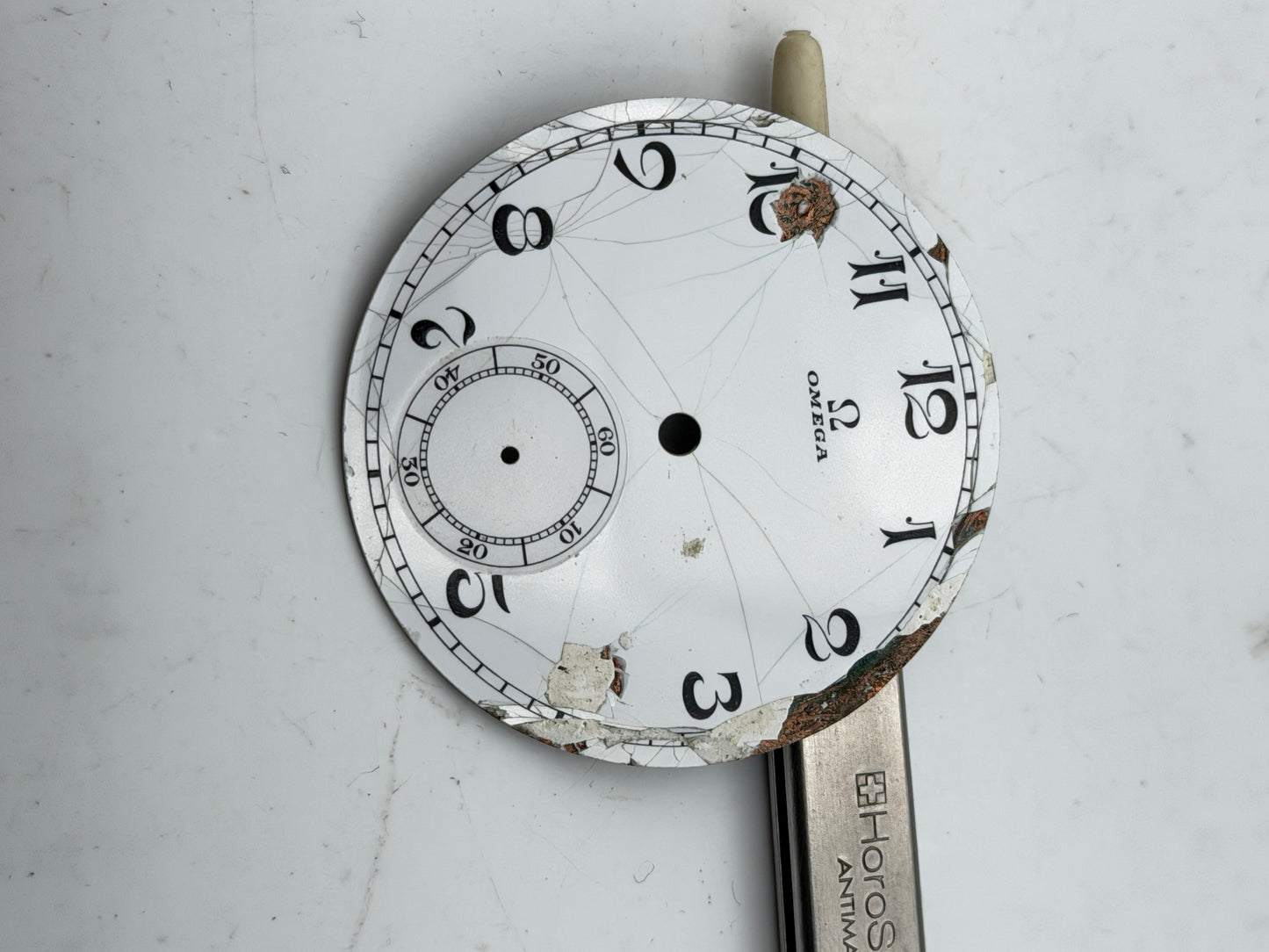 omega 42.5mm pocket watch dial quadrante