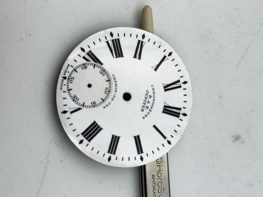 chronometre jupiter 43,5mm dial quadrante pocket watch