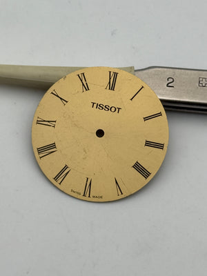 tissot 28.5mm dial quadrante
