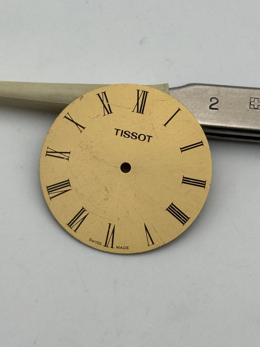 tissot 28.5mm dial quadrante